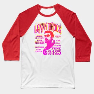 lenny bruce offset graphic Baseball T-Shirt